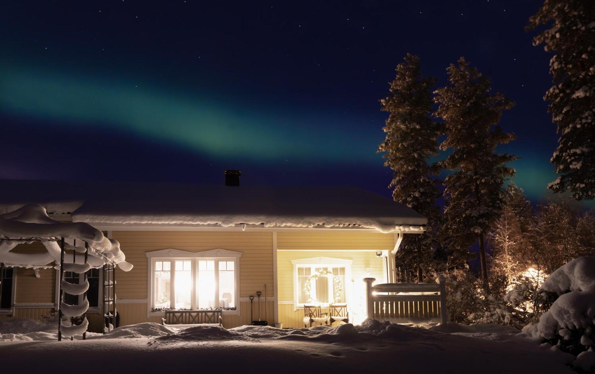Arctic Circle Home Close To Santa'S Village 罗瓦涅米 外观 照片